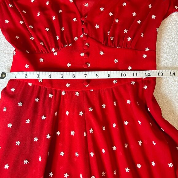 Maje Raola floral-embroidered dress /SIZE 36 (U.S. Small) - Picture 13 of 14